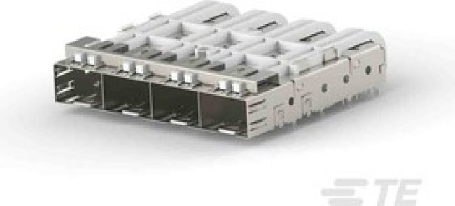 1761008-3, I/O Connectors SFP 1X4 CAGE AND LIGHT PIPE KIT