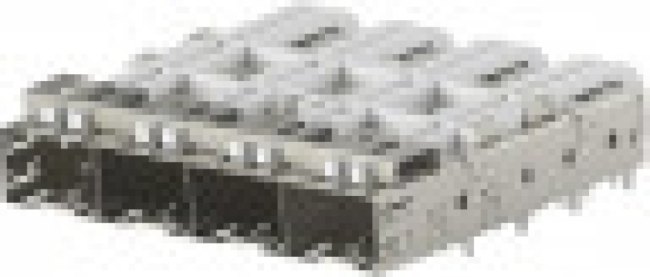 1761008-3, I/O Connectors SFP 1X4 CAGE AND LIGHT PIPE KIT