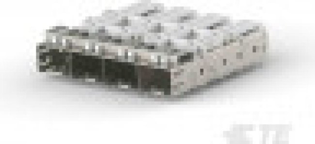 1761008-3, I/O Connectors SFP 1X4 CAGE AND LIGHT PIPE KIT