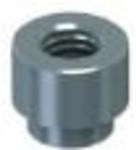 24883, Standoffs &amp; Spacers SM Standoff Steel 900 pcs per reel