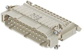 09330244625, Heavy Duty Power Connectors HAN E AV 24P M SCREW TERMBLOCK LOWPRO