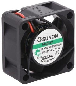 MF40201V2-A99-A, Вентилятор осевой, 12В DC, 40x40x20мм, подшипник Vapo, 13,01куб.м/ч, 21дБА