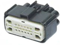 34985-1601, MX150 34985 2 Row 16 Way Cable Mount Female Sealed Connector 34985-1601, MX150 34985 2 Row 16 Way Cable Mount Female Sealed Connector