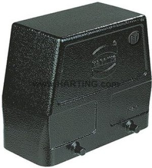 19370160527, Han M Heavy Duty Power Connector Hood, M32 Thread 19370160527, Han M Heavy Duty Power Connector Hood, M32 Thread