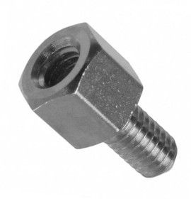 R40-3000602, Standoffs &amp; Spacers M4 x 6mm HEX 7mm A/F 8mm ML/FML NICKEL