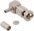 034-1061, RF COAXIAL, HD-BNC PLUG, R/A, 75 OHM 034-1061, RF COAXIAL, HD-BNC PLUG, R/A, 75 OHM