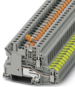 3046140, DIN Rail Terminal Blocks UT 4-PE/MT P/P
