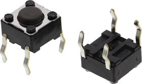 SKHHALA010, Tactile Switches 6.0x6.0x4.3mm 160gf