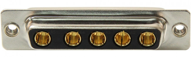 681M5W5203L011, D-Sub Mixed Contact Connectors Power Combo D Vert PCB 5W5/F/40A/VT