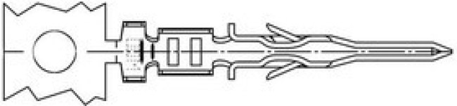 43031-0022, Headers & Wire Housings MicroFit 3.0 M CRP TERM CHN 15AU 18AWG 43031-0022, Headers & Wire Housings MicroFit 3.0 M CRP TERM CHN 15AU 18AWG