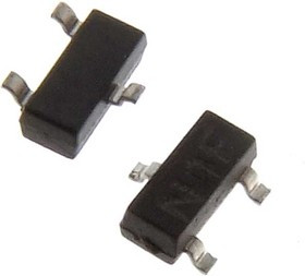 2N7002, полевой транзистор (MOSFET), N-канал, 60 В, 115 мА, SOT-23