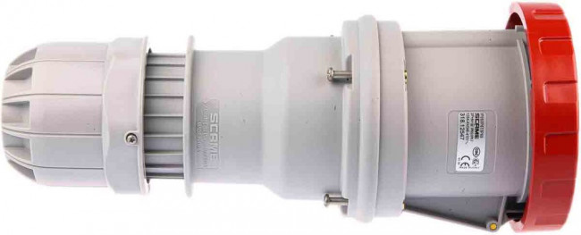 Разъем пром. силовой CEE кабельный, гнездо, 125A, 3P+N+E 6h, 346_415VAC 50/60Hz, IP66/IP67/IP69, серия OPTIMA
