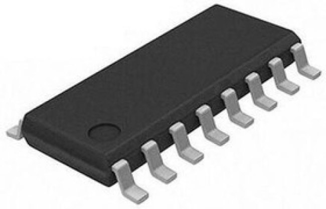 PAM8403DR, Стерео усилитель НЧ 3Вт класс-D [SOP-16-0.154]