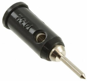 1432-0, Test Plugs &amp; Test Jacks B-JACK/PIN TIP, (BLACK)