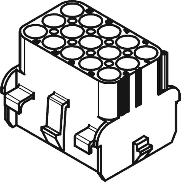50-84-2150, Pin &amp; Socket Connectors RECEPTACLE 15 POS