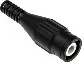 67.9760-21, Разъем РЧ / Коаксиальный, BNC Коаксиальный, Прямой Штекер, Пайка, 50 Ом, RG58, Латунь