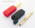 Переходник:штекер BANANA 2мм на гнездо BANANA 2мм и боковое гнездо для кабеля до 2мм,красный; Q-12603R штек BANANA 2-гн BANANA 2-гн d2\\кр\\