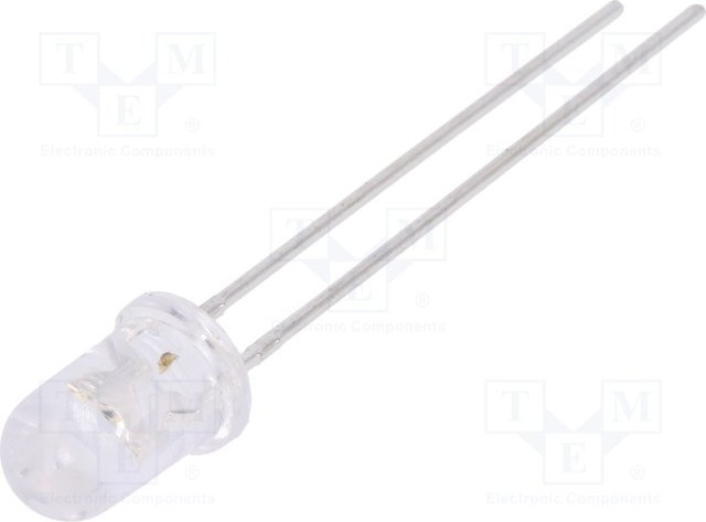 LL-504BC2E-B4-2BE, LED; 5mm; blue; 2900?5000mcd; 45°; Front: convex; 2.6?3.6V