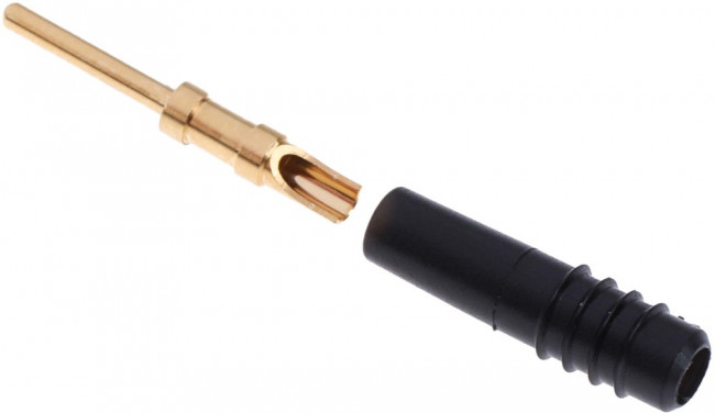 22.2070-21 22.1007, Black Male Test Plug, 1mm Connector, Solder Termination, 6A, 30 V, 60V dc, Gold Plating 22.2070-21 22.1007, Black Male Test Plug, 1mm Connector, Solder Termination, 6A, 30 V, 60V dc, Gold Plating