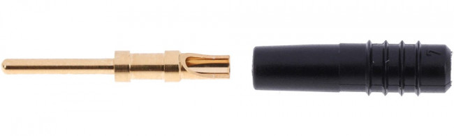 22.2070-21 22.1007, Black Male Test Plug, 1mm Connector, Solder Termination, 6A, 30 V, 60V dc, Gold Plating 22.2070-21 22.1007, Black Male Test Plug, 1mm Connector, Solder Termination, 6A, 30 V, 60V dc, Gold Plating