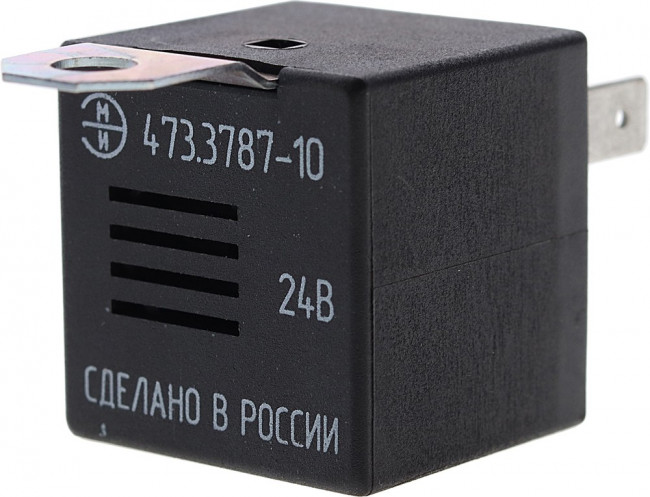 473.3787-10, Реле зуммер 24V штыревое подключение,продольные пазы ЭМИ 473.3787-10, Реле зуммер 24V штыревое подключение,продольные пазы ЭМИ