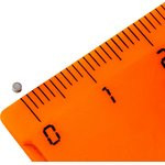 Неодимовый магнит диск 1х0.5 мм, 100 шт