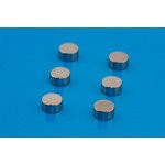 Неодимовый магнит диск 1х0.5 мм, 100 шт