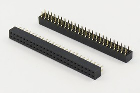 Разъем PBD2-2x25 розетка, шаг P2.0, контакты 50P, монтаж на плату