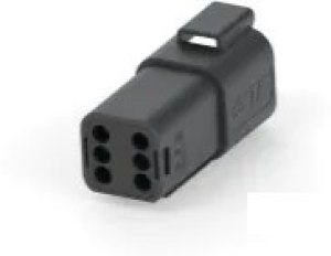 934444201 / 1-2600034-0, Automotive Connector Receptacle 6 Way