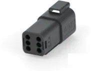 934444201 / 1-2600034-0, Automotive Connector Receptacle 6 Way