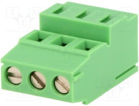 SH142H-5.08-03P, Зажимная рейка для печатных плат, угловой 90°, 5,08мм, на PCB SH142H-5.08-03P, Зажимная рейка для печатных плат, угловой 90°, 5,08мм, на PCB