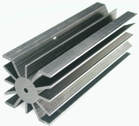 HS 136-150, Радиатор 150х50х50 мм, 7.9 дюйм*градус/Вт