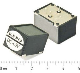 Излучатель низкочастотного звука магнитоэлектрический с генератором 23x16x15мм, 1.5В, 0.4кГц; згм 23