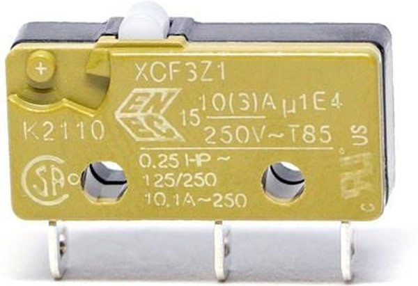 XCF3Z1, Микропереключатель SNAP ACTION; без рычага; SPDT; ON-(ON)