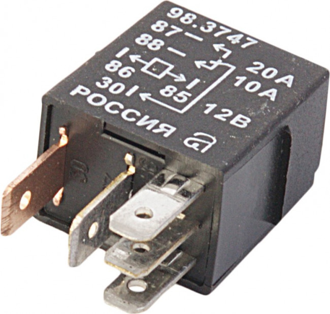98.3747, Реле 5ти-контактное ВАЗ 1118 Авар