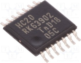 74HC20PW.112, IC: цифровая; NAND; Ch: 2; IN: 4; CMOS; SMD; TSSOP14; HC; туба