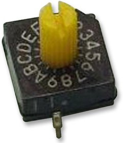 DRS 4016, Switch DIP N.O./N.C. SP16T 16 Extended Shaft 0.03A 15VDC PC Pins 20000Cycles Thru-Hole