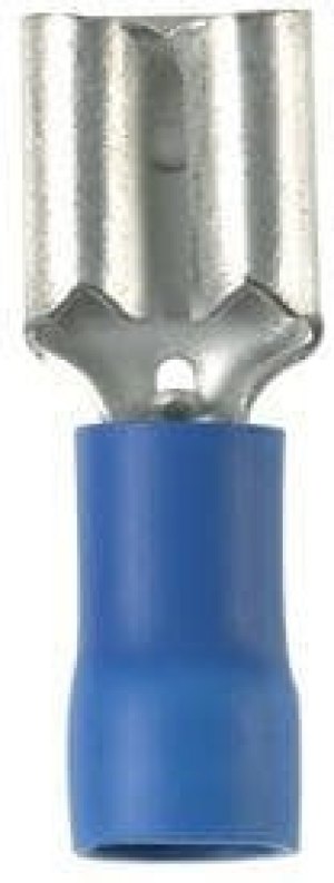 DVF14-250-C, Terminals Female Disc vinyl barrel insulated