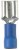 DVF14-250-C, Terminals Female Disc vinyl barrel insulated