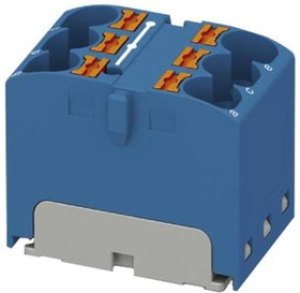 3273792, DIN Rail Terminal Blocks PTFIX 6X4 BU 3273792, DIN Rail Terminal Blocks PTFIX 6X4 BU