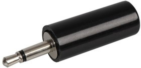 PSG01633, Телефонный аудио разъем, 2 контакт(-ов), Штекер, 3.5 мм, Монтаж на Кабель