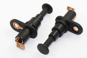 Микропереключатель, 20А, переключение ON-(OFF), ASW-19, 12В, d11.6