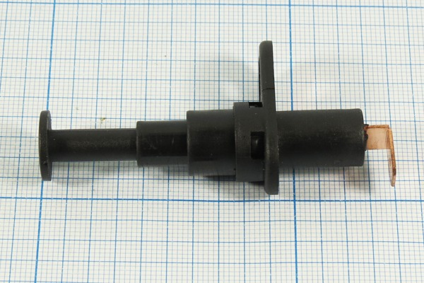 Микропереключатель, 20А, переключение ON-(OFF), ASW-19, 12В, d11.6