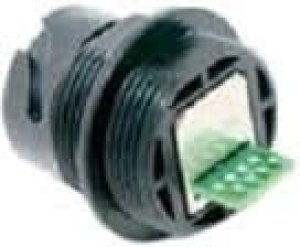 17-10039, Modular Connectors / Ethernet Connectors RJ45 SHLD PCB JACK PLASTIC IP67