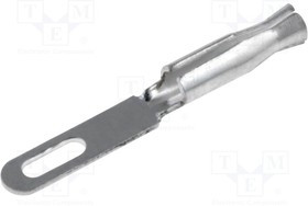 1344A.21, Наконечник: гнездо штыревого соединителя под пайку, пайка