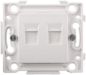 Розетка телефонная, 2 гнезда SV-55245-2