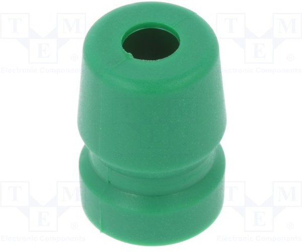 AC-GROMMET-GRN, XLR Connectors COLORED GROMMETS FOR XLR PHONE PLUGS