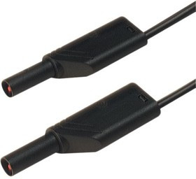 934168100, lead, 16A, 1000V ac/dc, Black, 50cm Lead Length