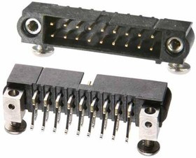 M80-7004542, Power to the Board 45 POS VERT MALE WITH J/S TIN