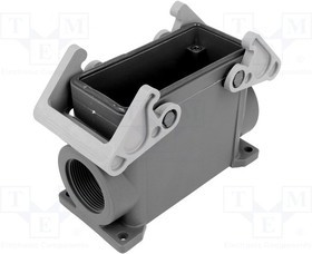 TR22ASR1N / 192922-1360, Black Unsealed Cable Clamp, Shell Size 22mm for use with Ringlock Circular Connectors